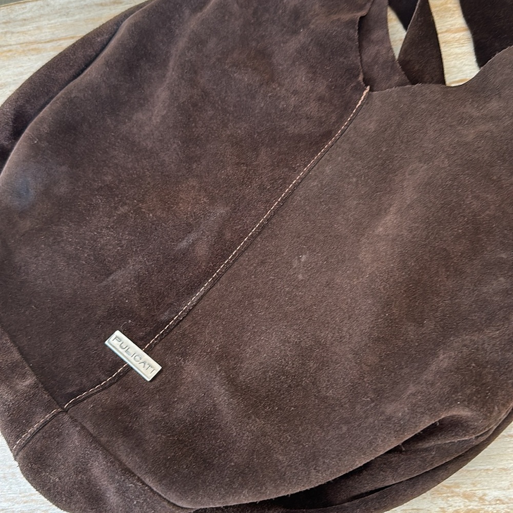 Pulicati - Leather suedette bag - EUC - Picture 10 of 10